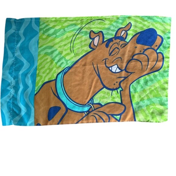 Vtg. Scooby-Doo Pillowcase By Dan River Standard Size Cotton Blend USA - Picture 2 of 6